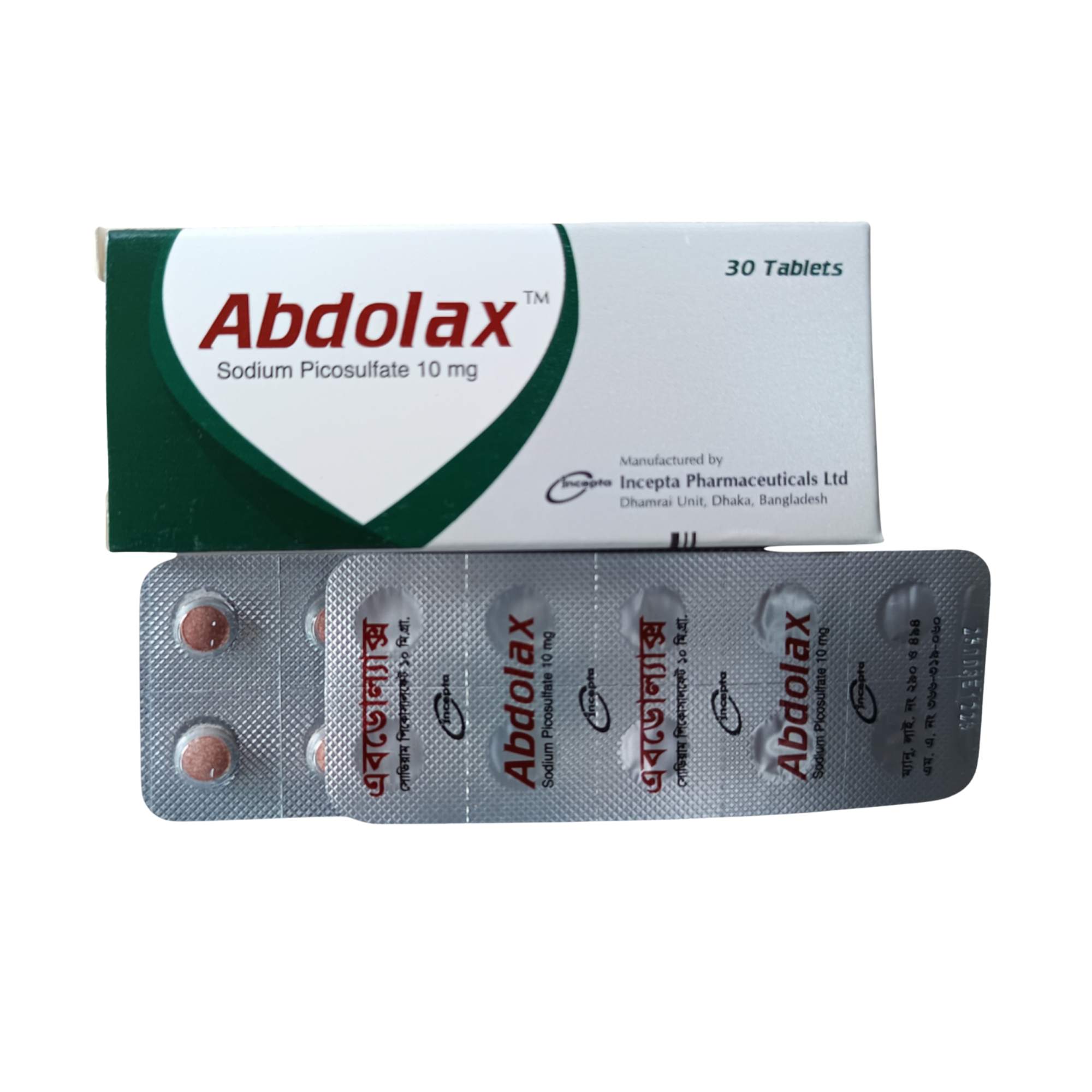 Abdolax Tablet 10 mg (Sodium Picosulfate)